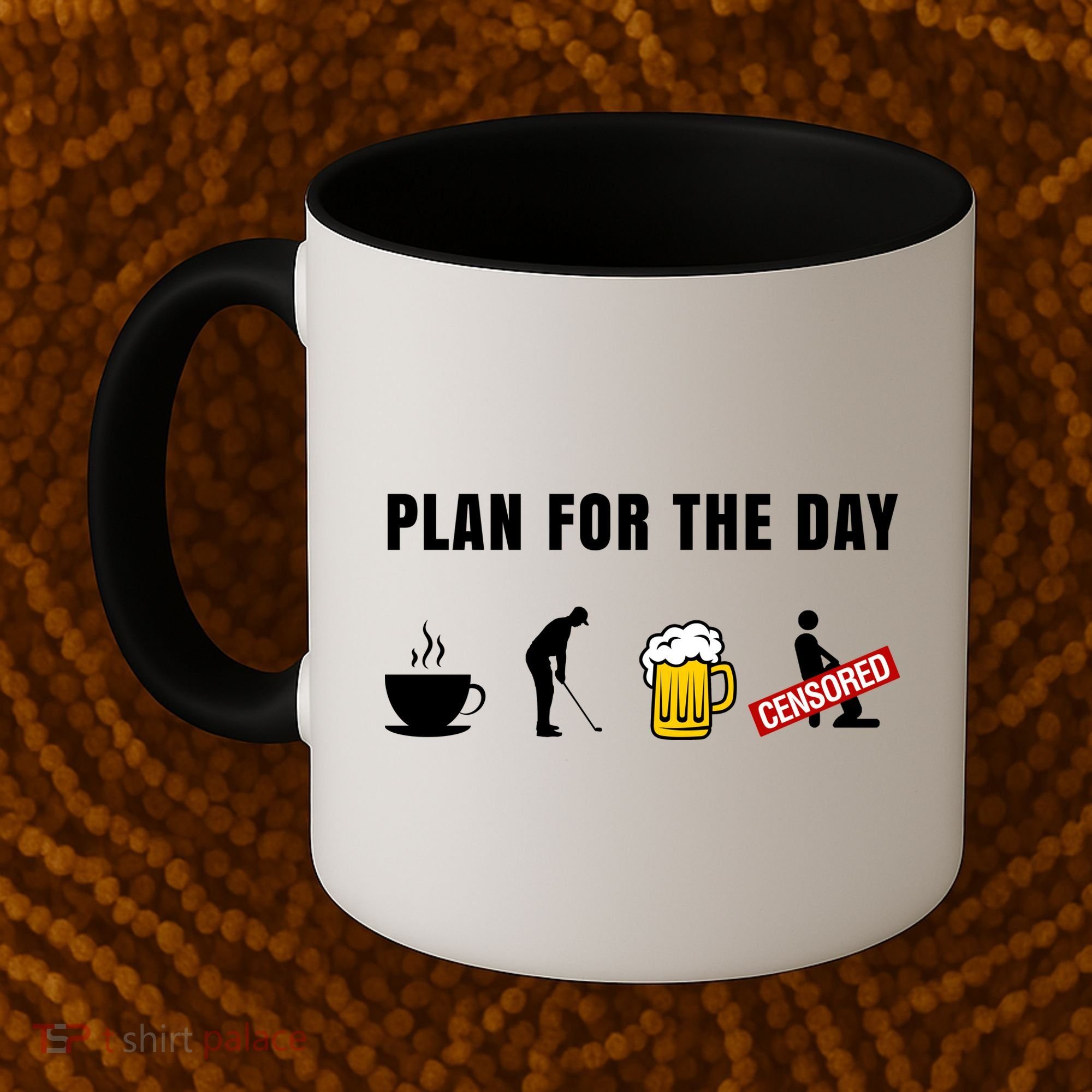 Plan For The Day Funny Husband Coffee Mug