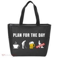 Plan For The Day Funny Husband Tote Bag thumb 0