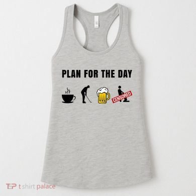 Plan For The Day Funny Husband Women's Tank Top