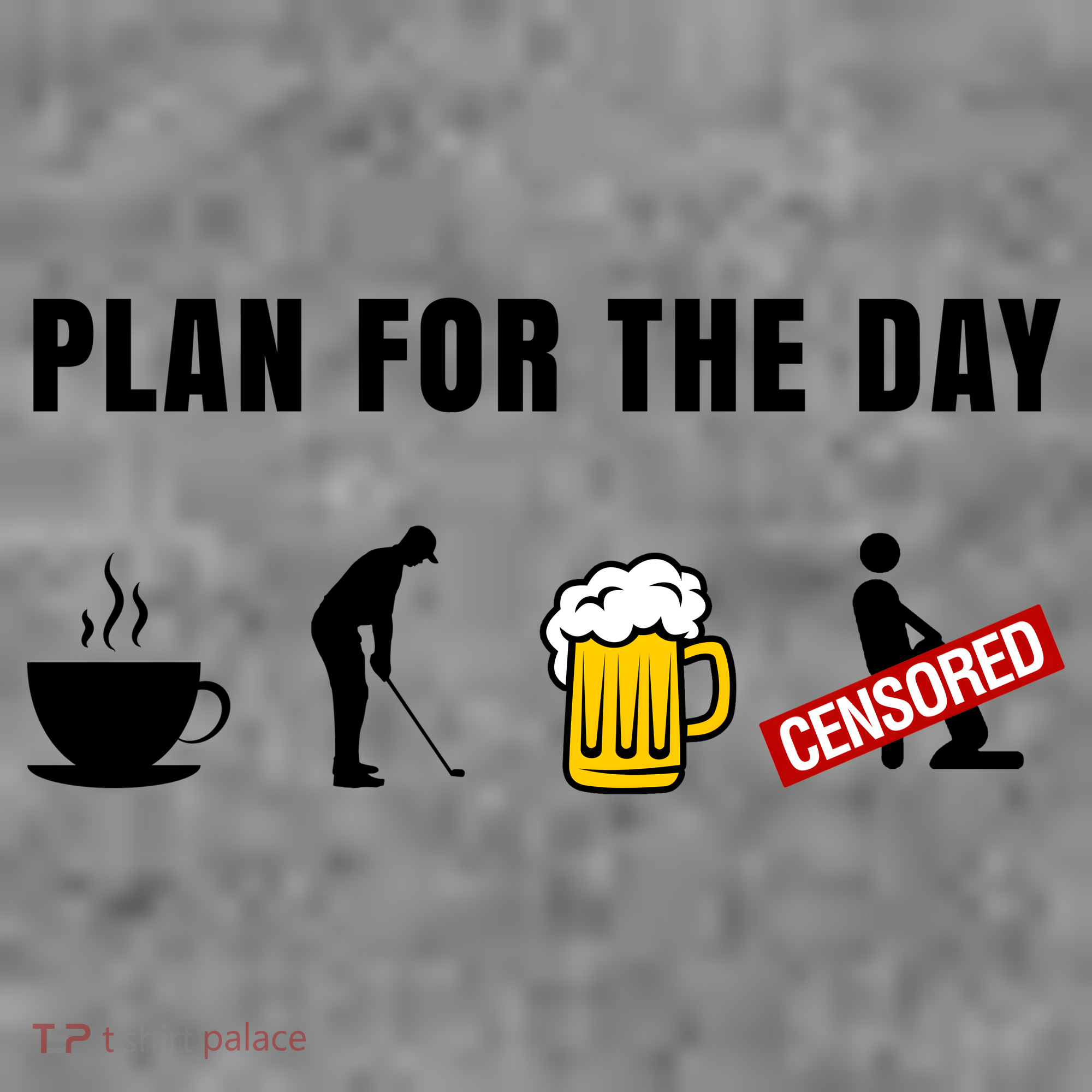 Plan For The Day Funny Husband Women's T-Shirt