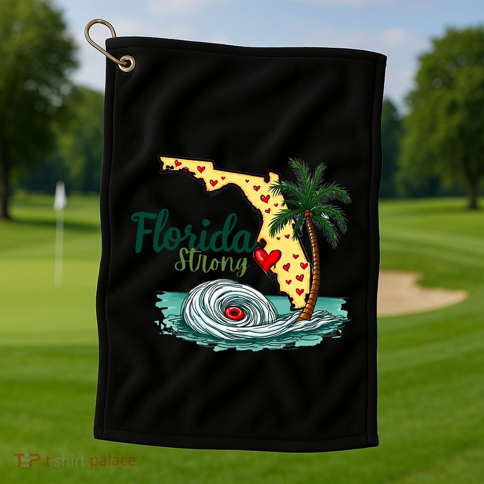 Pray For Tampa Bay Florida Strong Golf Towel