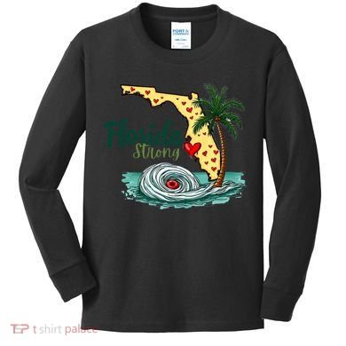 Pray For Tampa Bay Florida Strong Kids Long Sleeve Shirt