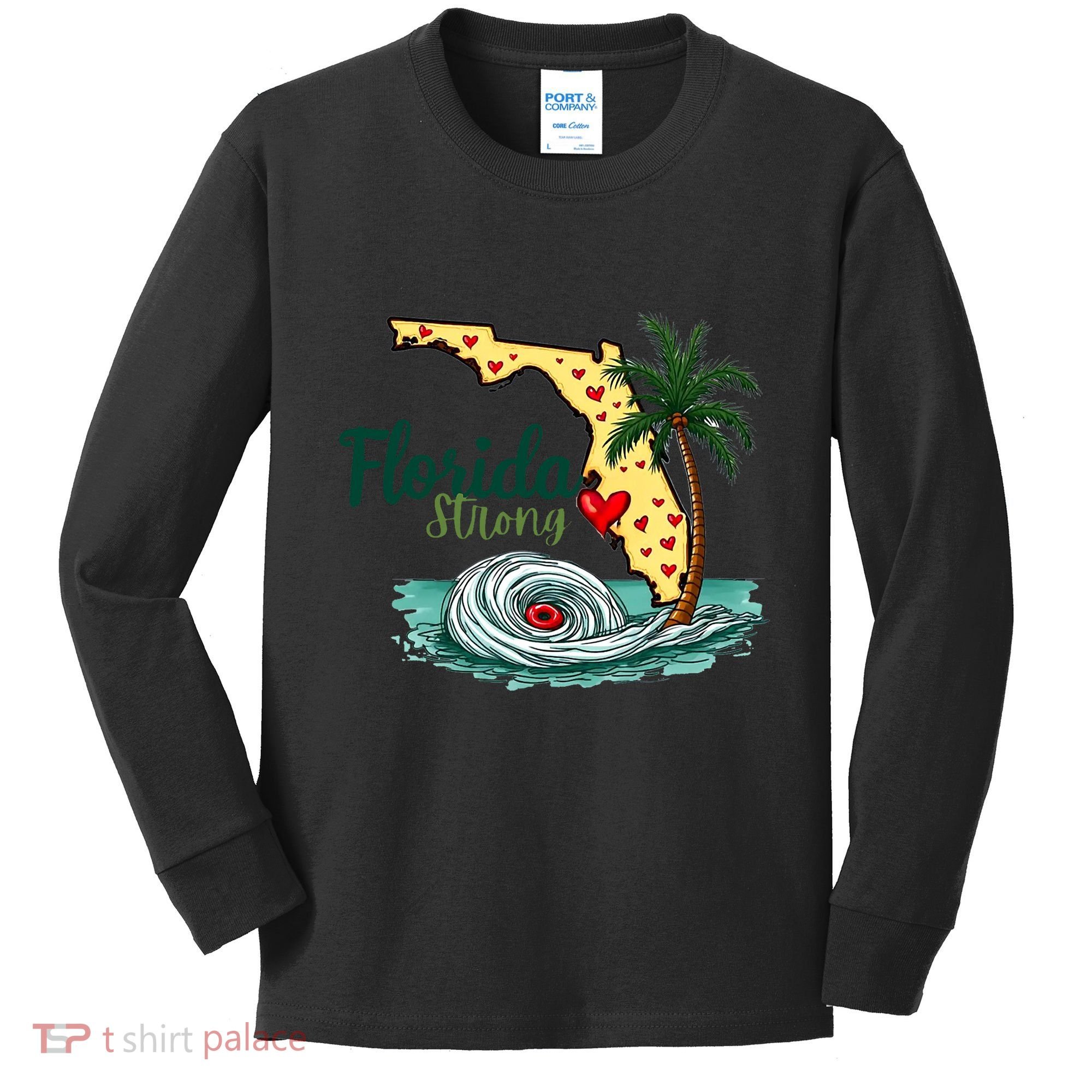 Pray For Tampa Bay Florida Strong Kids Long Sleeve Shirt