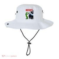 Portland Frog Trending Funny Video Protest Resist Bucket Hat thumb 0