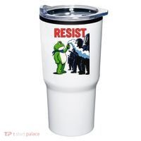 Portland Frog Trending Funny Video Protest Resist Tumbler thumb 0