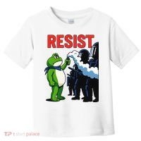 Portland Frog Trending Funny Video Protest Resist Toddler T-Shirt thumb 0