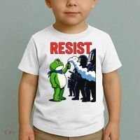 Portland Frog Trending Funny Video Protest Resist Toddler T-Shirt thumb 2
