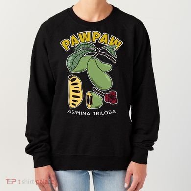 Pawpaw Fruit Tree Asimina Triloba Women's Sweatshirt