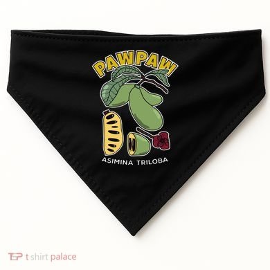 Pawpaw Fruit Tree Asimina Triloba USA-Made Doggie Bandana