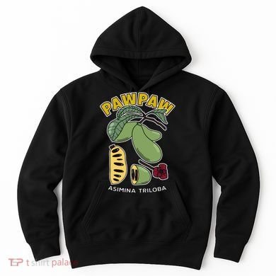Pawpaw Fruit Tree Asimina Triloba Hoodie