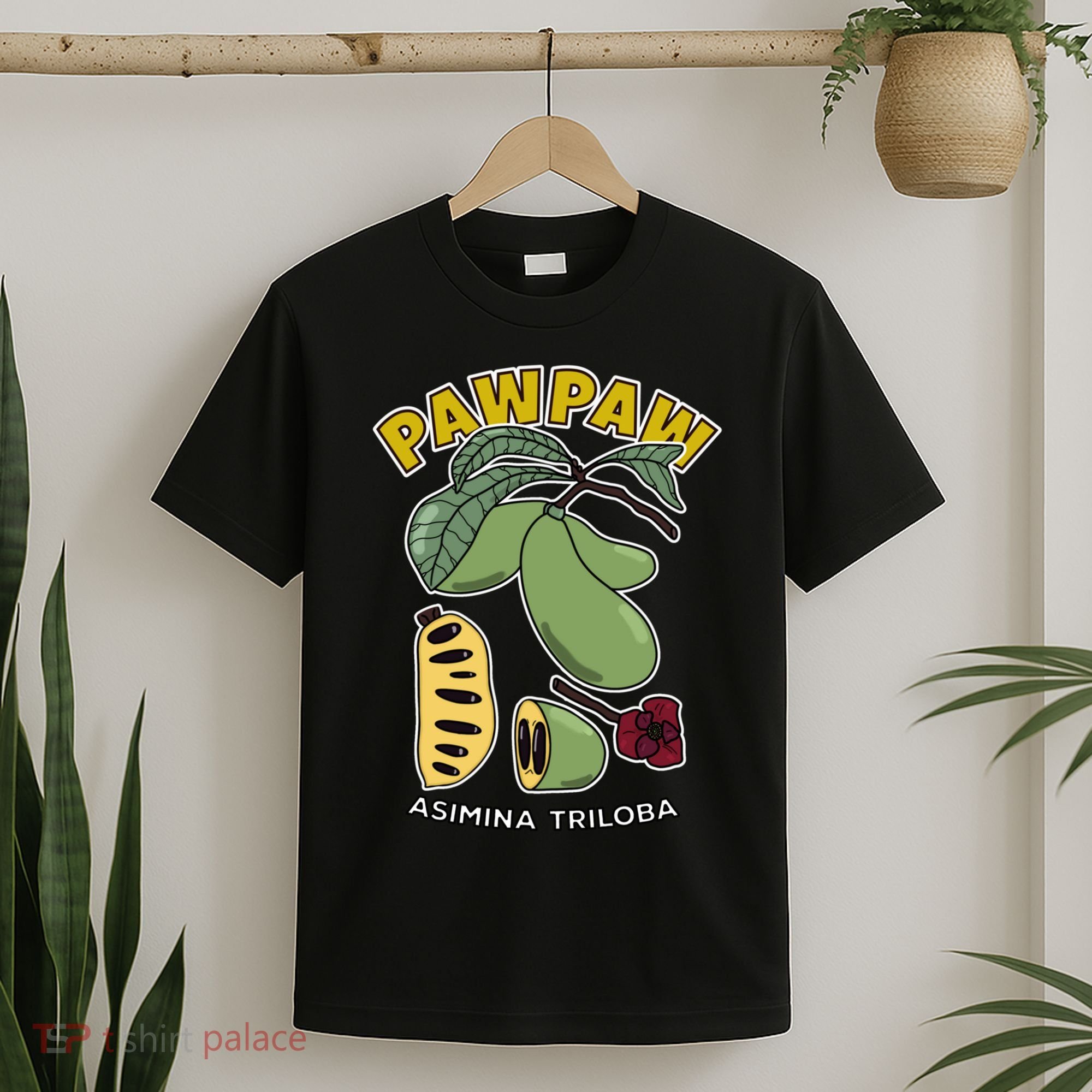 Pawpaw Fruit Tree Asimina Triloba T-Shirt