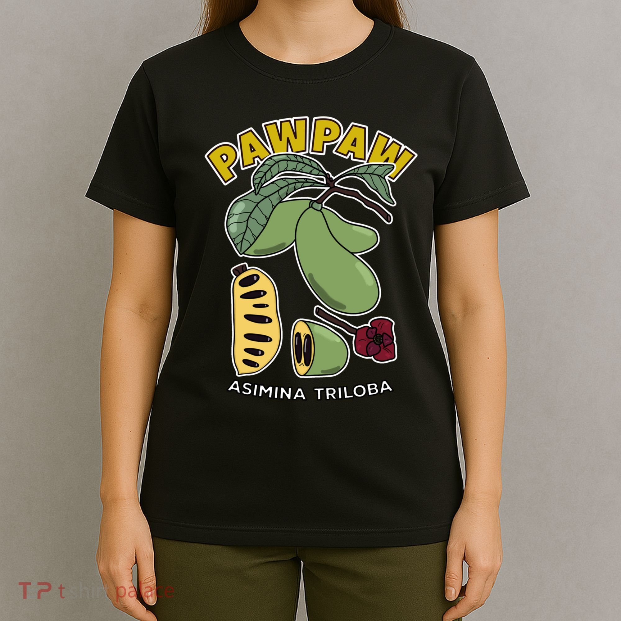 Pawpaw Fruit Tree Asimina Triloba T-Shirt