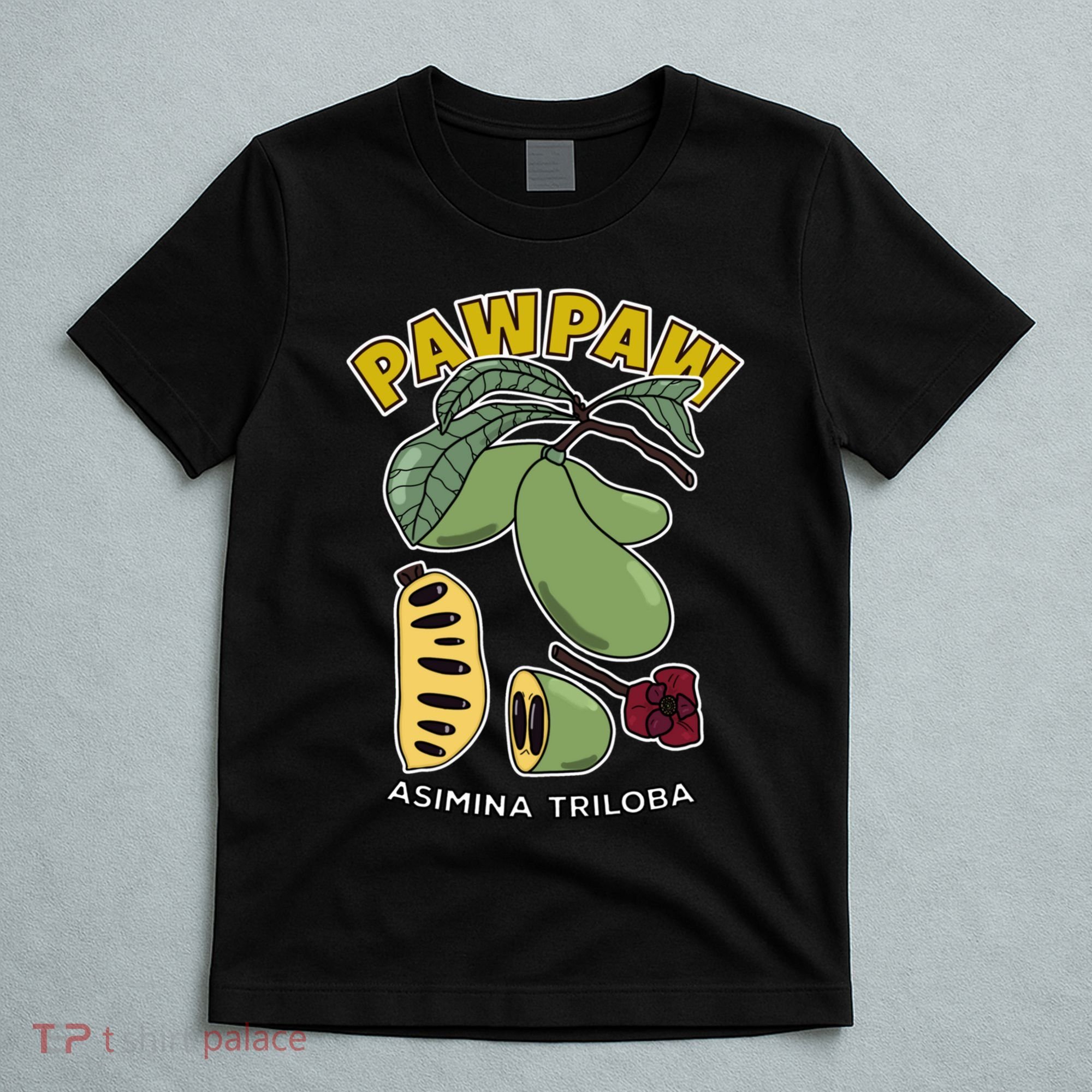 Pawpaw Fruit Tree Asimina Triloba T-Shirt