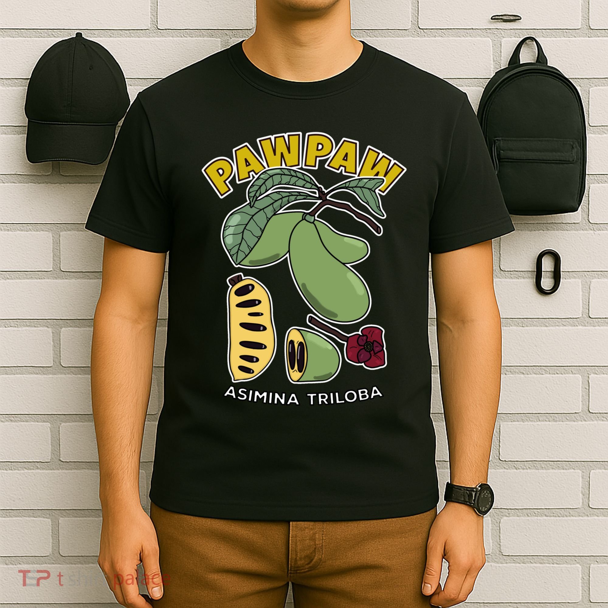 Pawpaw Fruit Tree Asimina Triloba T-Shirt