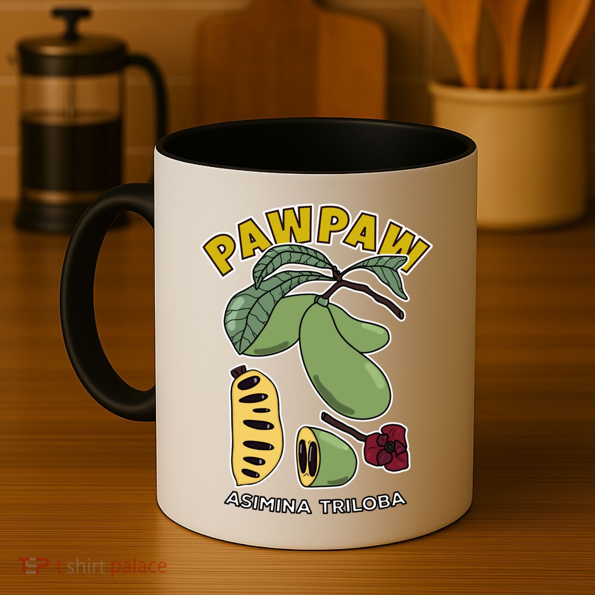 Pawpaw Fruit Tree Asimina Triloba Coffee Mug