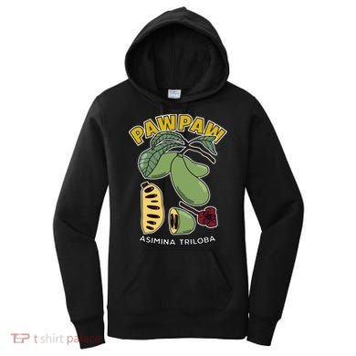 Pawpaw Fruit Tree Asimina Triloba Women's Hoodie