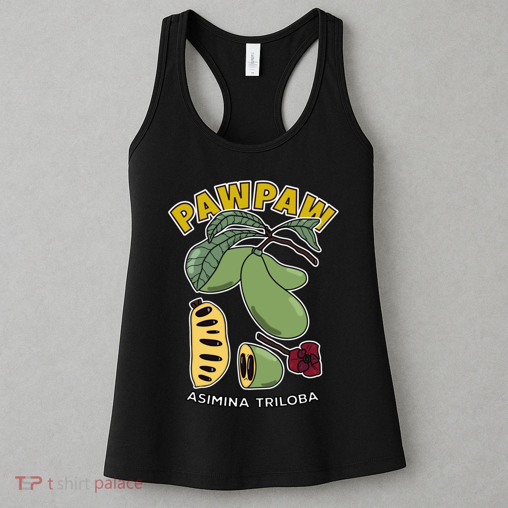 Pawpaw Fruit Tree Asimina Triloba Women's Tank Top