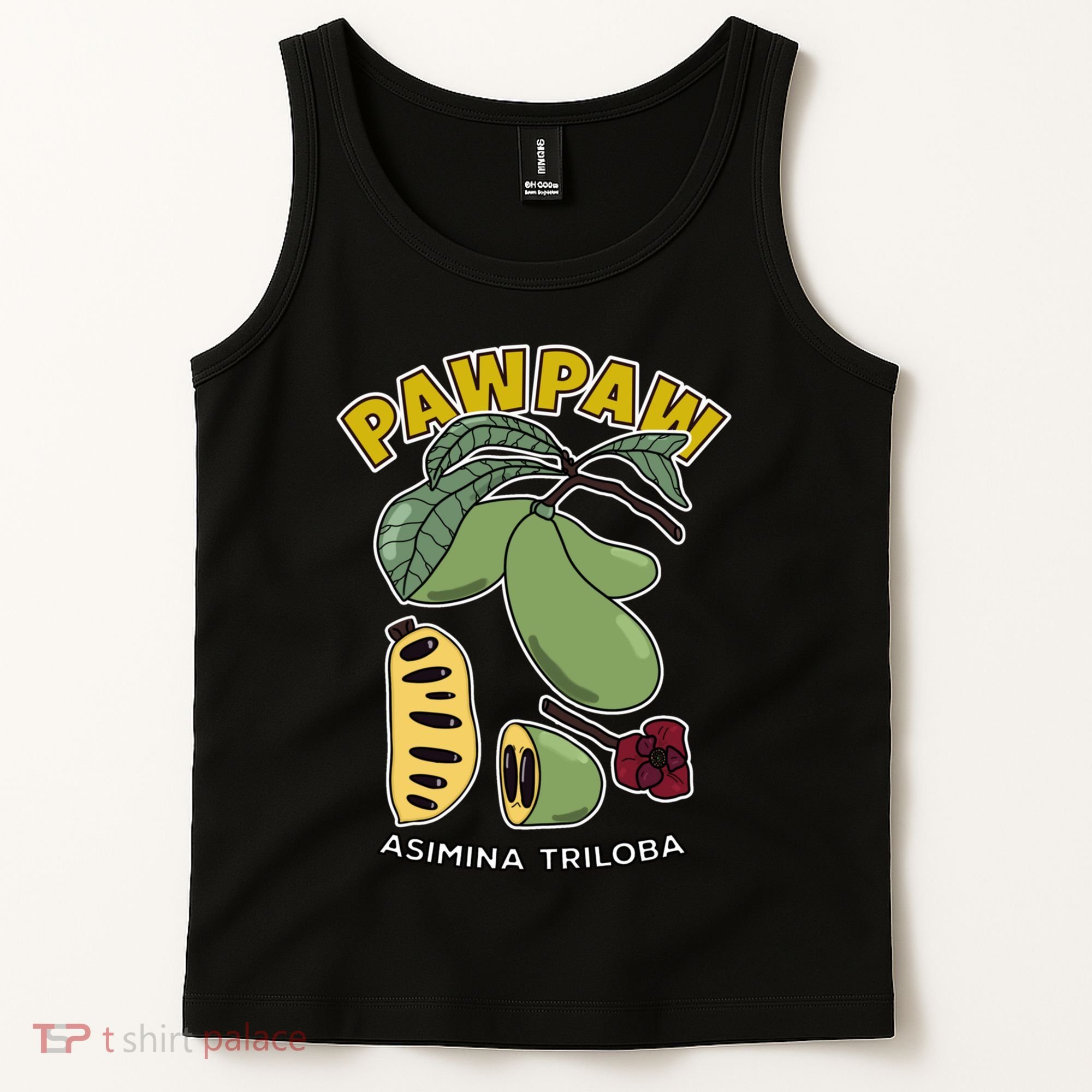Pawpaw Fruit Tree Asimina Triloba Tank Top