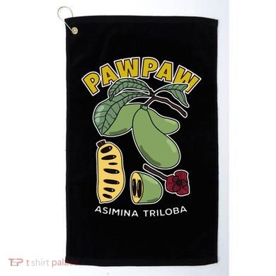 Pawpaw Fruit Tree Asimina Triloba Golf Towel
