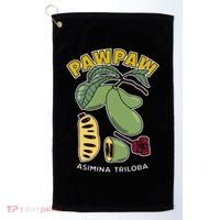 Pawpaw Fruit Tree Asimina Triloba Golf Towel thumb 0