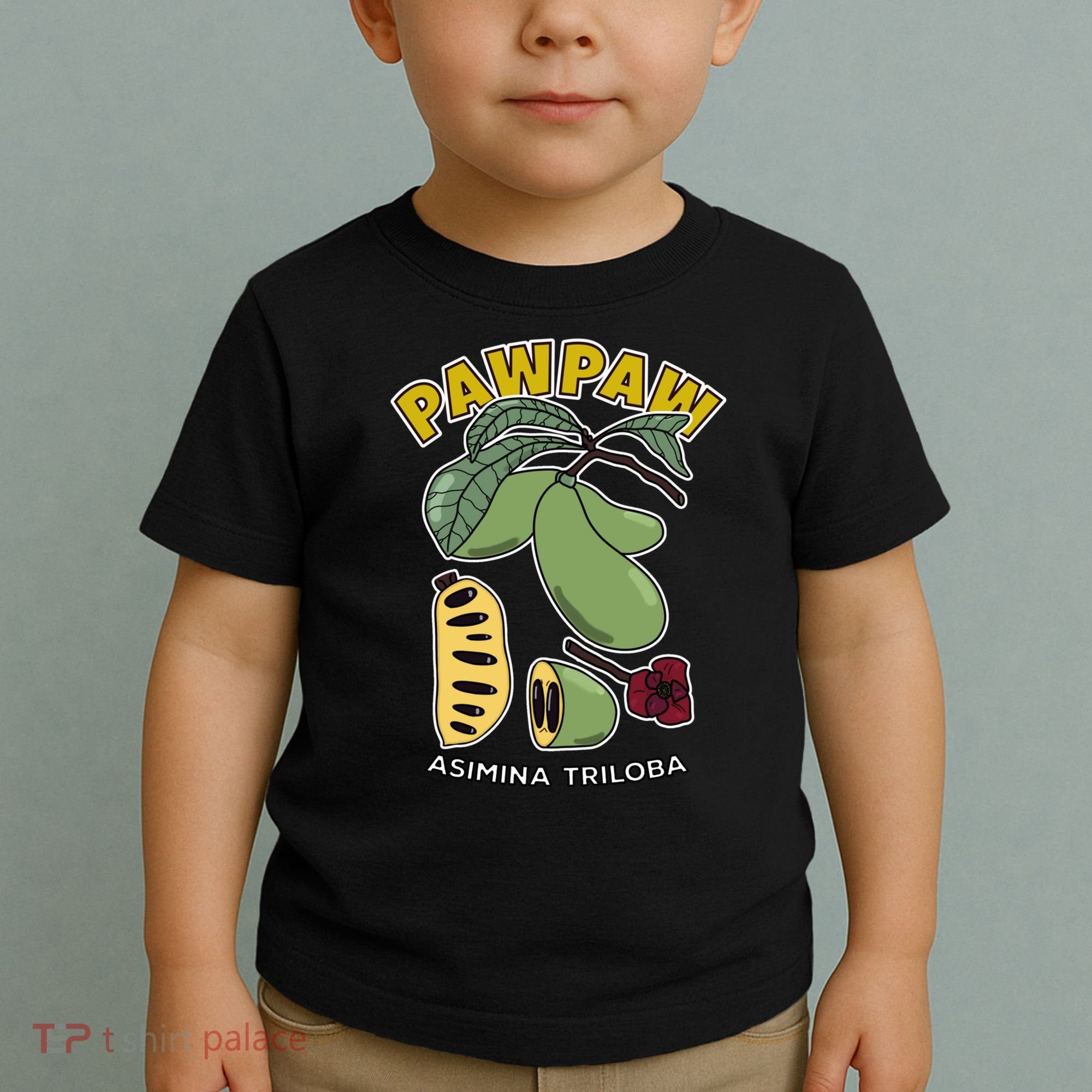 Pawpaw Fruit Tree Asimina Triloba Toddler T-Shirt