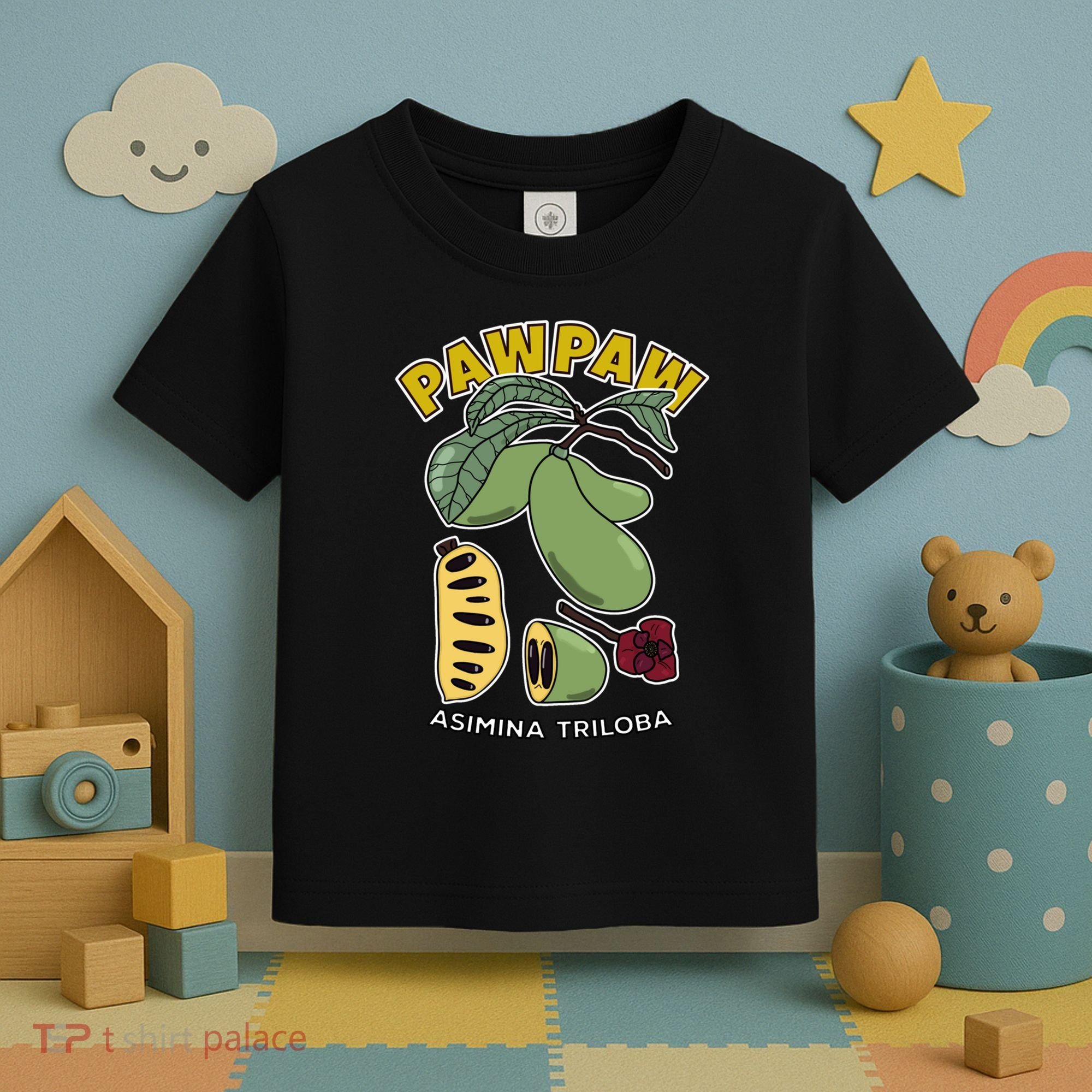 Pawpaw Fruit Tree Asimina Triloba Toddler T-Shirt