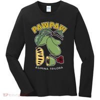 Pawpaw Fruit Tree Asimina Triloba Women's Long Sleeve Shirt thumb 0