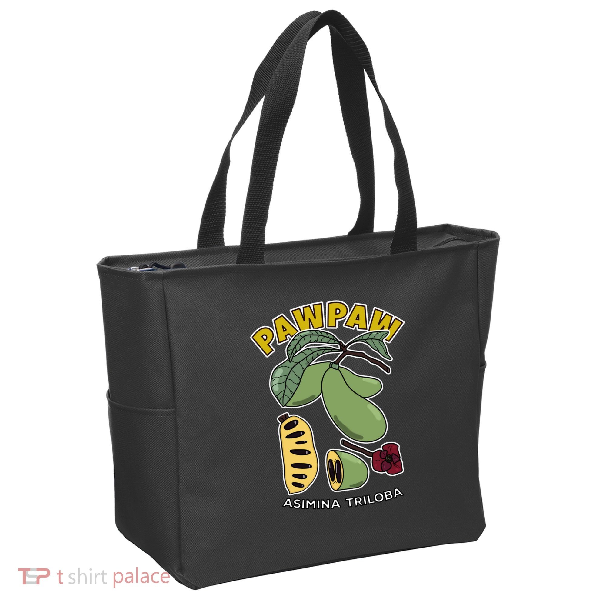 Pawpaw Fruit Tree Asimina Triloba Tote Bag