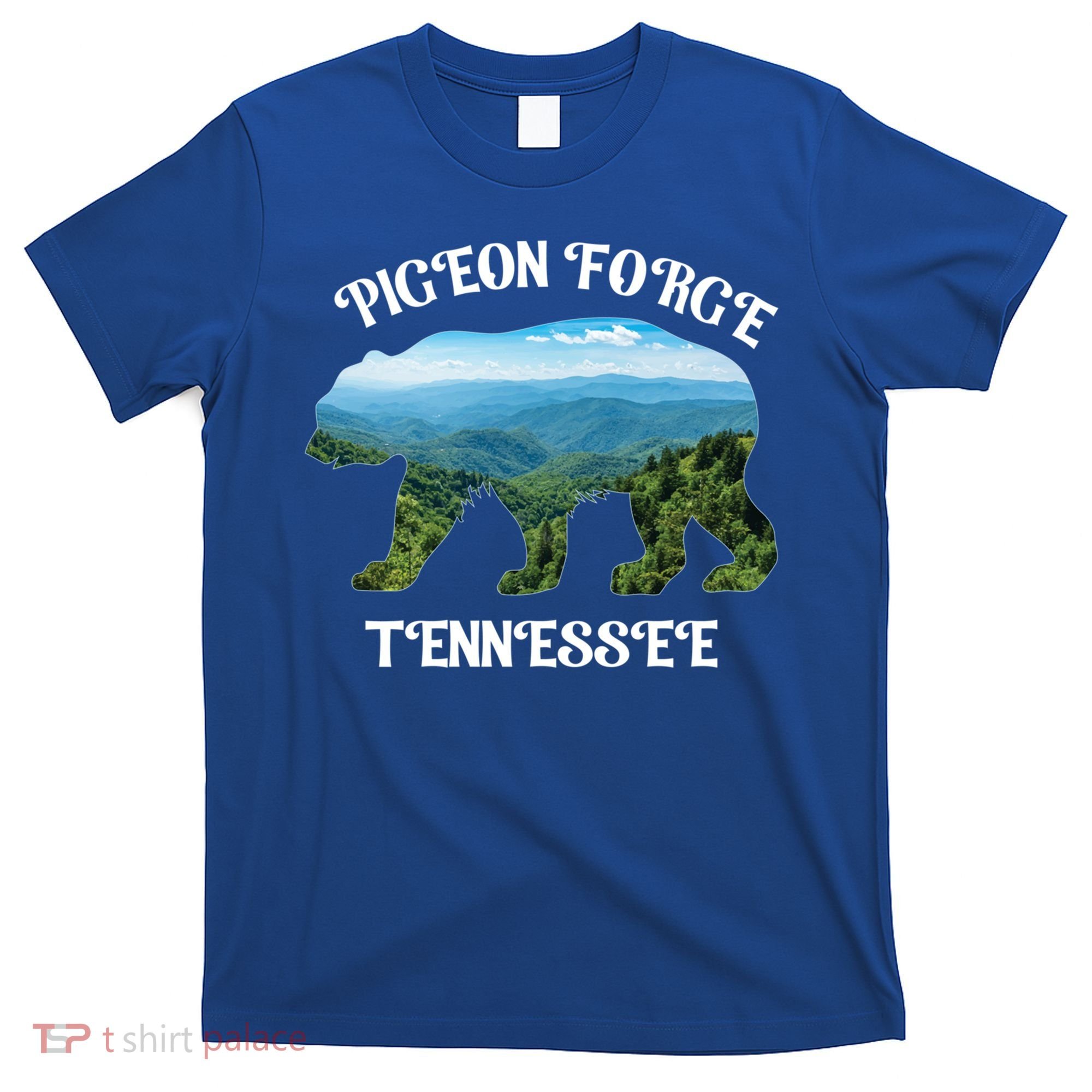 Pigeon Forge Tennessee Bear Great Smoky Mountains Souvenirs Gift T-Shirt