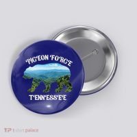 Pigeon Forge Tennessee Bear Great Smoky Mountains Souvenirs Gift Button thumb 0