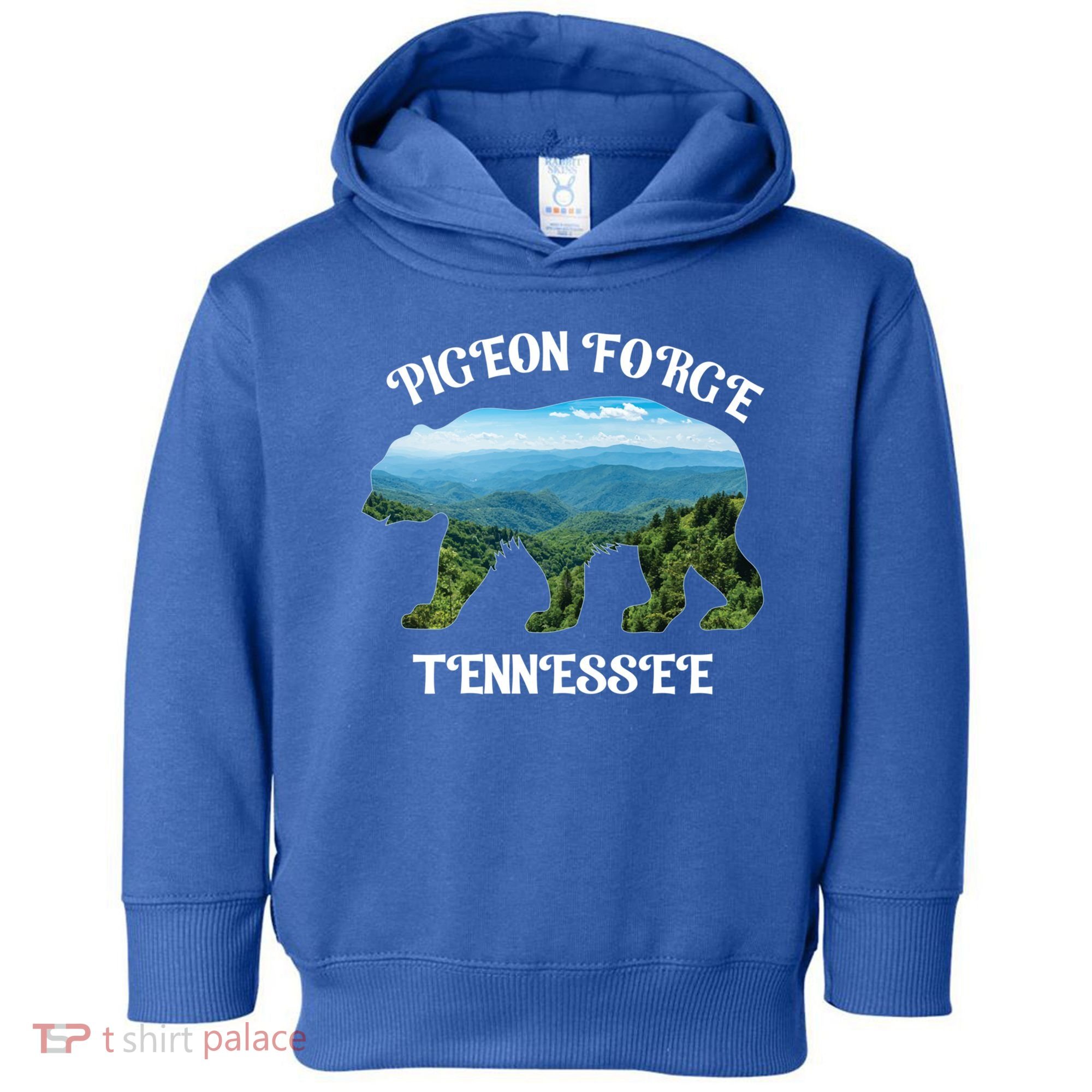 Pigeon Forge Tennessee Bear Great Smoky Mountains Souvenirs Gift Toddler Hoodie
