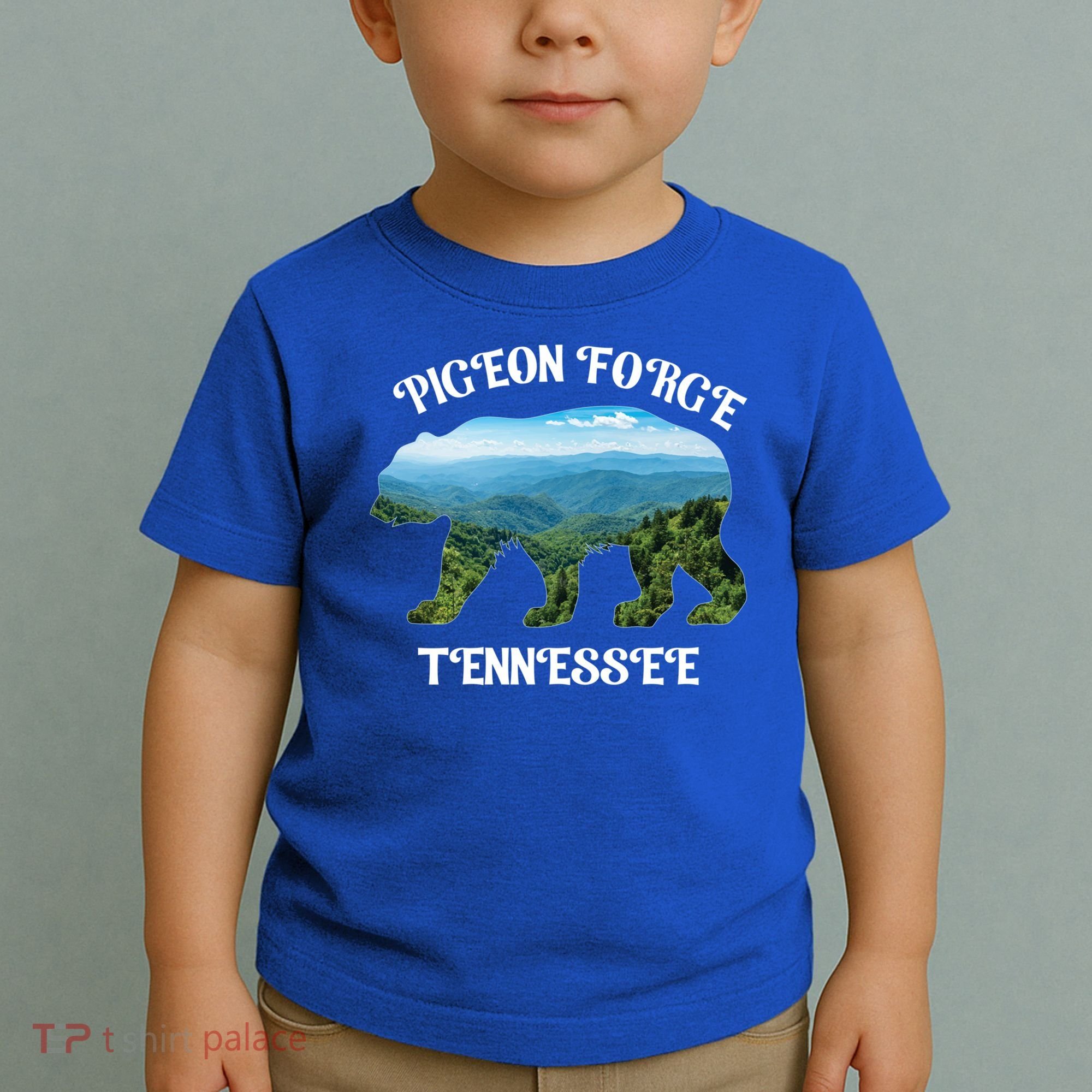 Pigeon Forge Tennessee Bear Great Smoky Mountains Souvenirs Gift Toddler T-Shirt