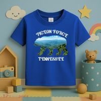Pigeon Forge Tennessee Bear Great Smoky Mountains Souvenirs Gift Toddler T-Shirt thumb 3