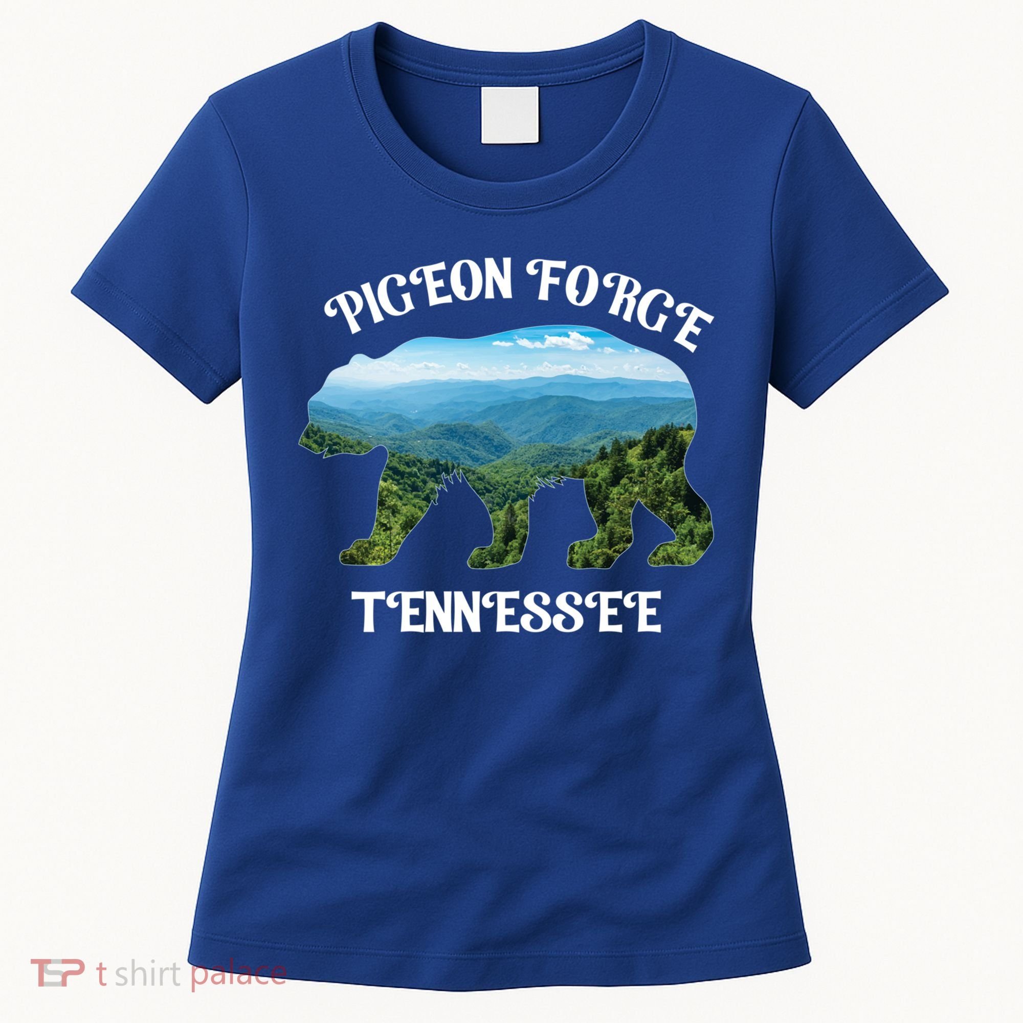 Pigeon Forge Tennessee Bear Great Smoky Mountains Souvenirs Gift Women's T-Shirt