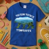 Pigeon Forge Tennessee Bear Great Smoky Mountains Souvenirs Gift Kids T-Shirt thumb 3