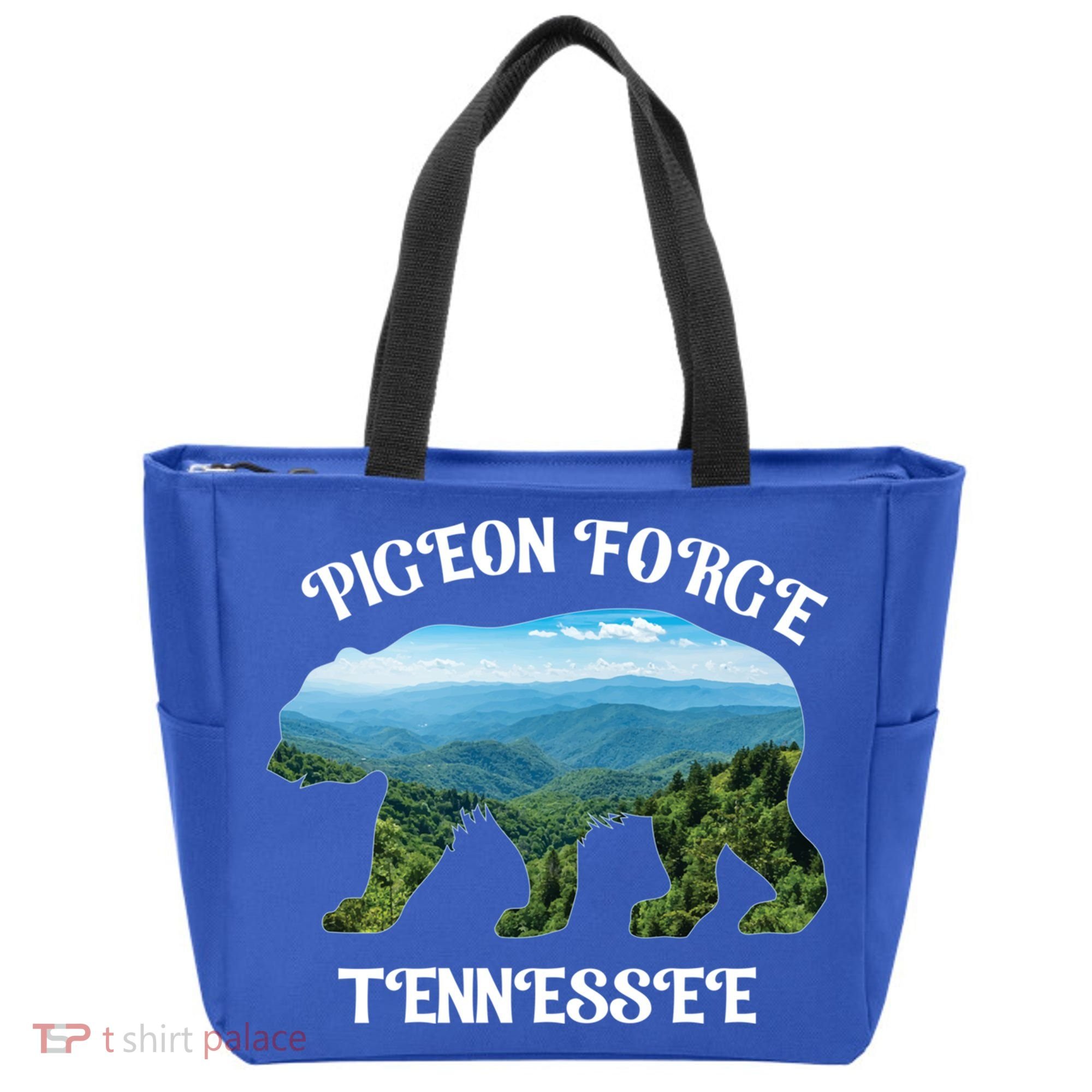Pigeon Forge Tennessee Bear Great Smoky Mountains Souvenirs Gift Tote Bag