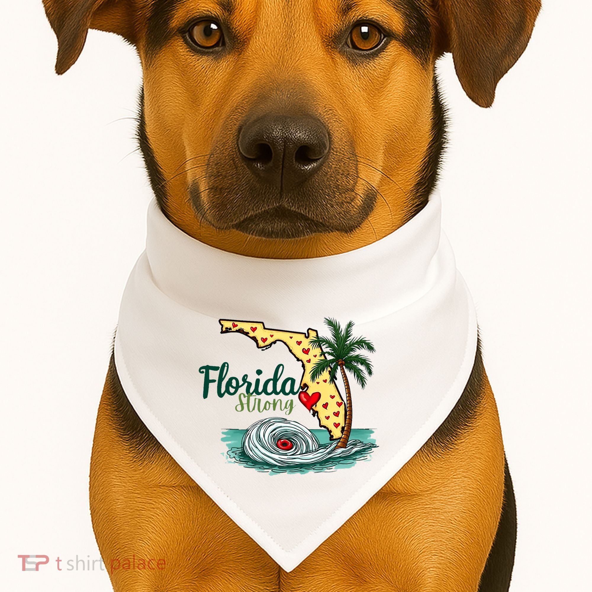 Pray For Tampa Bay Florida Strong USA-Made Doggie Bandana