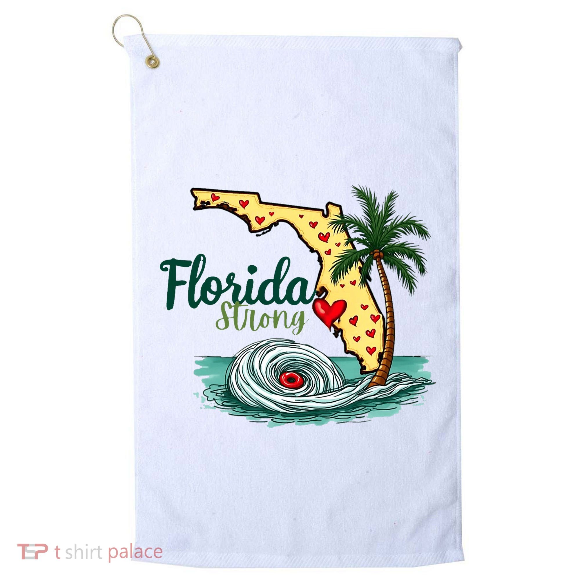 Pray For Tampa Bay Florida Strong Golf Towel