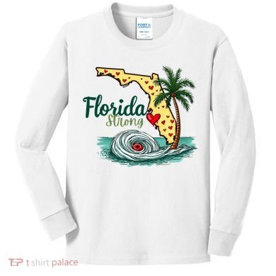 Pray For Tampa Bay Florida Strong Kids Long Sleeve Shirt