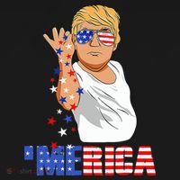 Patriotic Funny Trump Salt Merica Freedom 4th of July Sweatshirt thumb 3