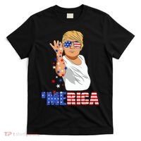Patriotic Funny Trump Salt Merica Freedom 4th of July T-Shirt thumb 0