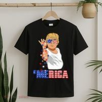Patriotic Funny Trump Salt Merica Freedom 4th of July T-Shirt thumb 2