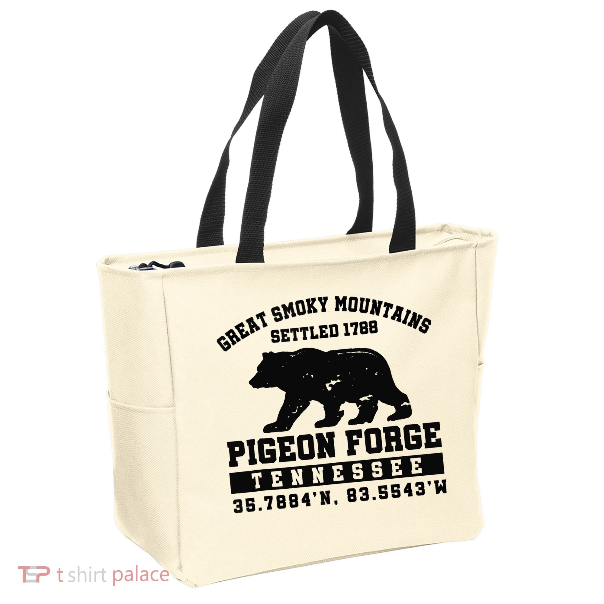 Pigeon Forge Tennessee Bear Great Smoky Mountains Tote Bag