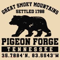 Pigeon Forge Tennessee Bear Great Smoky Mountains Tote Bag thumb 4
