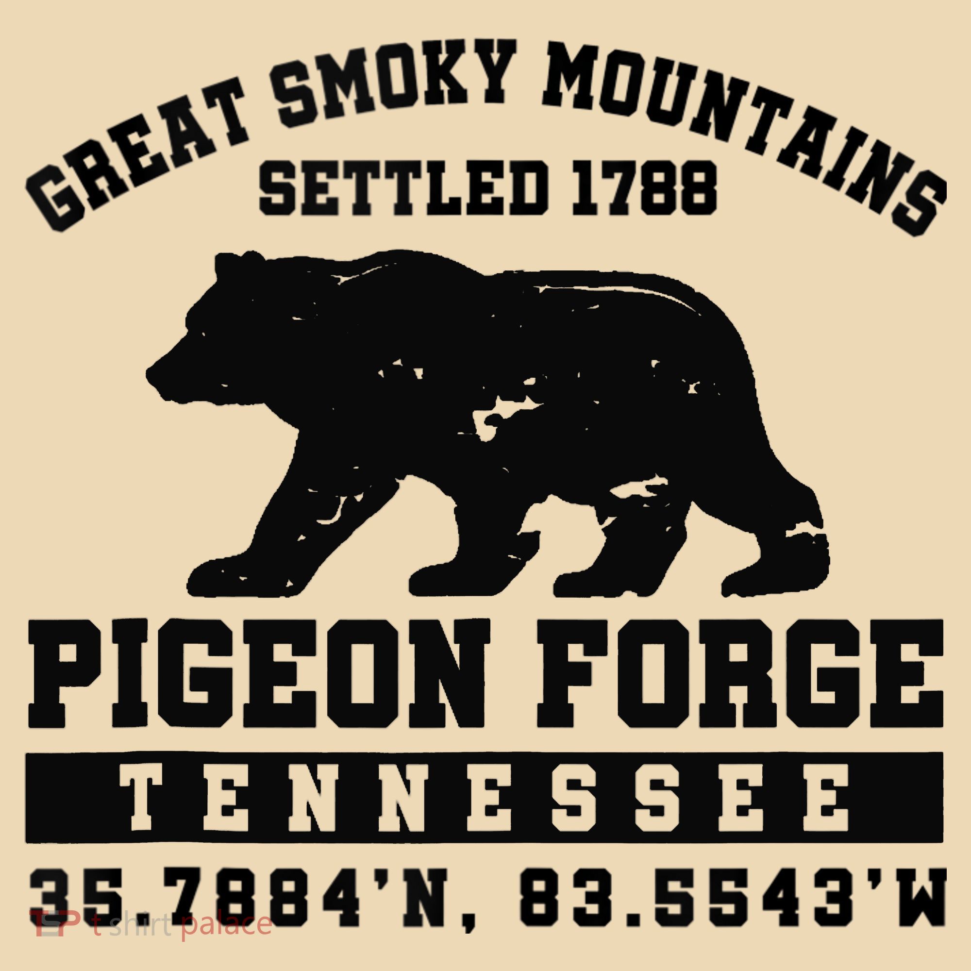 Pigeon Forge Tennessee Bear Great Smoky Mountains Tote Bag