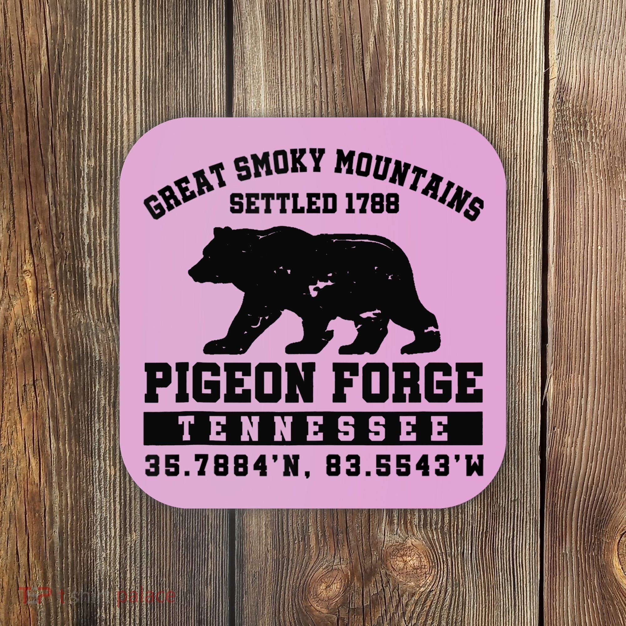 Pigeon Forge Tennessee Bear Great Smoky Mountains Coaster