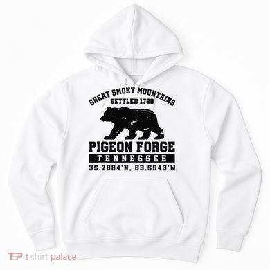 Pigeon Forge Tennessee Bear Great Smoky Mountains Hoodie
