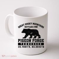 Pigeon Forge Tennessee Bear Great Smoky Mountains Coffee Mug thumb 0