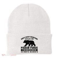 Pigeon Forge Tennessee Bear Great Smoky Mountains Beanie thumb 0