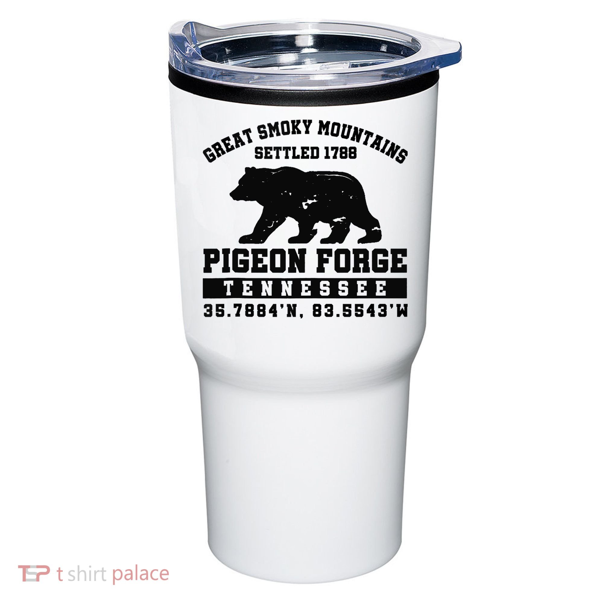 Pigeon Forge Tennessee Bear Great Smoky Mountains Tumbler